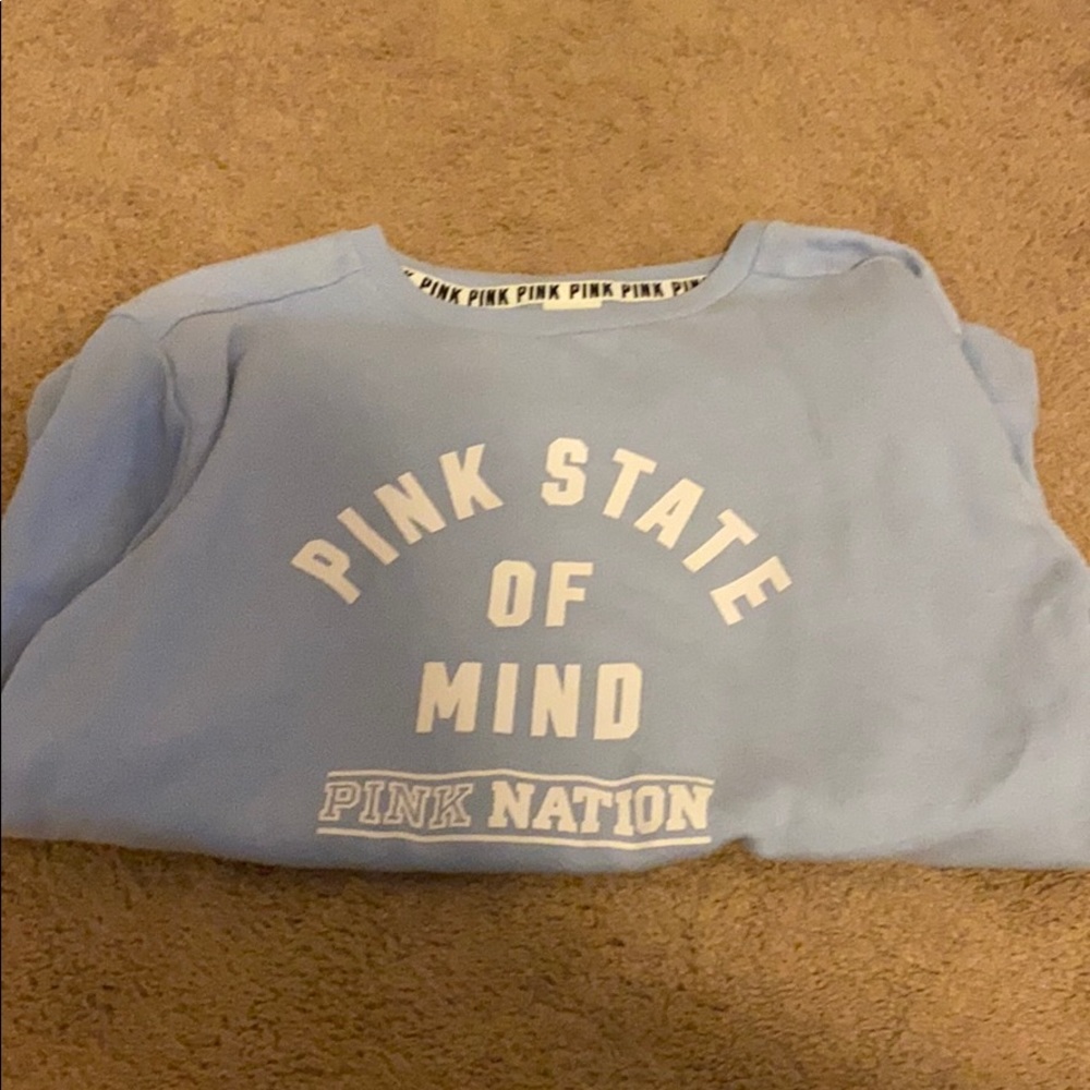 Pink State of Mind Pullover Small